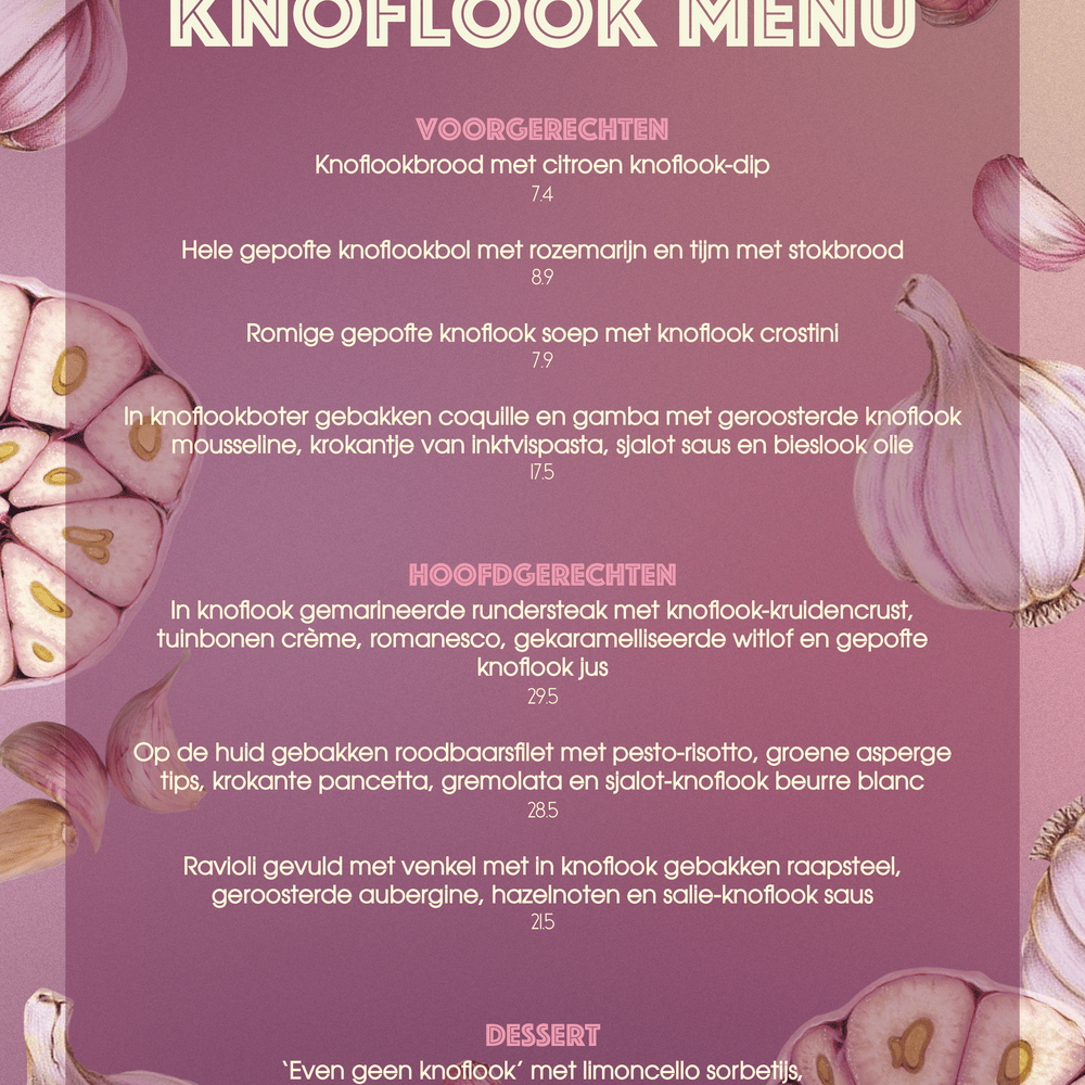 Knoflookfestival - 1 t/m 3 augustus 2025